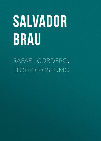 Rafael Cordero: Elogio Póstumo