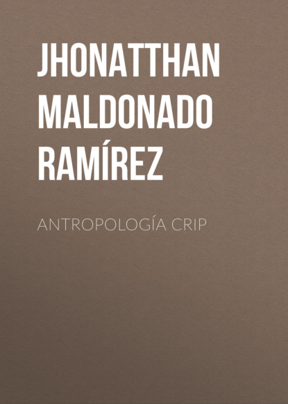 Antropología CRIP