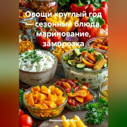 Овощи круглый год – сезонные блюда, маринование, заморозка