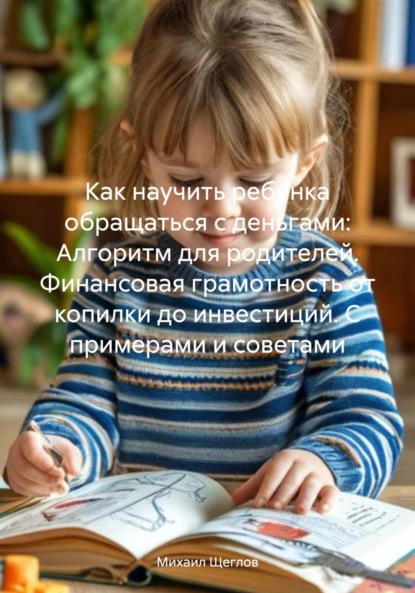 Как научить ребенка обращаться с деньгами: Алгоритм для родителей. Финансовая грамотность от копилки до инвестиций. С примерами и советами