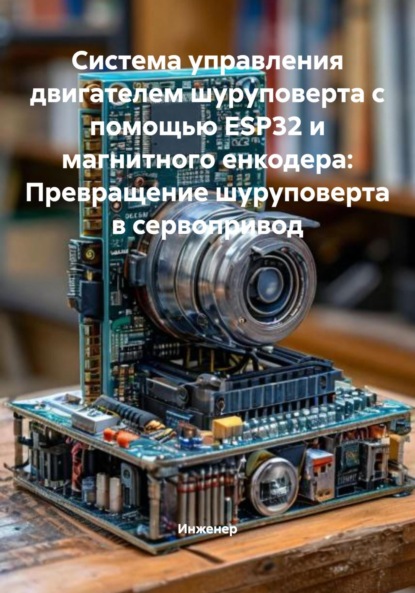 Система управления двигателем шуруповерта с помощью ESP32 и магнитного енкодера: Превращение шуруповерта в сервопривод