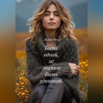 Быть одной, не значит быть одинокой