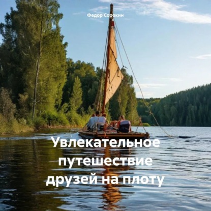 Увлекательное путешествие друзей на плоту