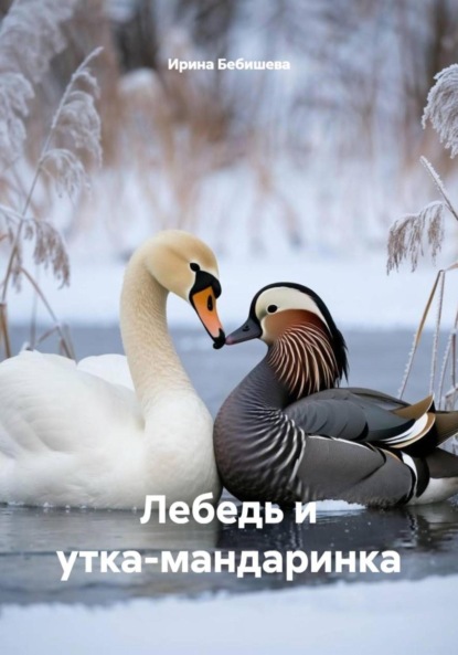 Лебедь и утка-мандаринка