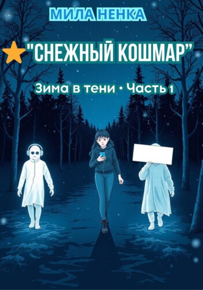 Снежный кошмар: подростковая раскраска «Зима в тени». Часть 1
