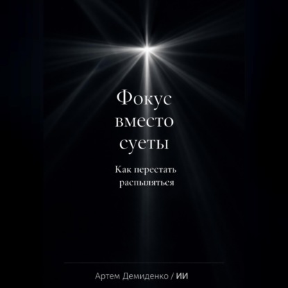 Фокус вместо суеты: Как перестать распыляться