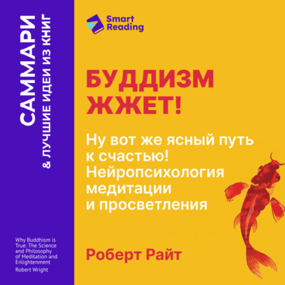 Буддизм жжет! Ну вот же ясный путь к счастью! Нейропсихология медитации и просветления. Роберт Райт. Саммари