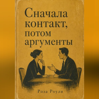 Сначала контакт, потом аргументы