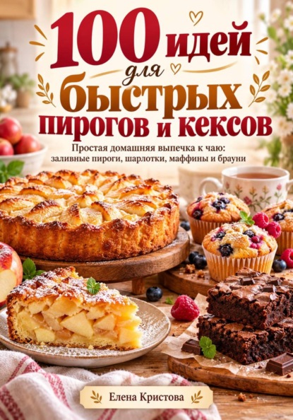 100 идей для быстрых пирогов и кексов
