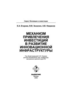 Механизм привлечения инвестиций в развитие инновационной инфраструктуры