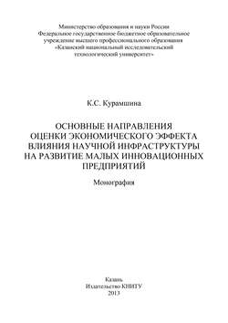 Основные направления оценки экономического эффекта влияния научной инфраструктуры на развитие малых инновационных предприятий