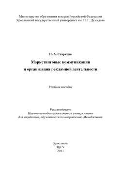 Маркетинговые коммуникации и организация рекламной деятельности