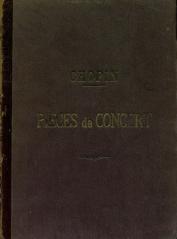 Pieces de concert