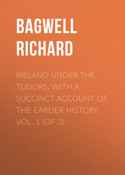 Ireland under the Tudors, with a Succinct Account of the Earlier History. Vol. 1 (of 3)