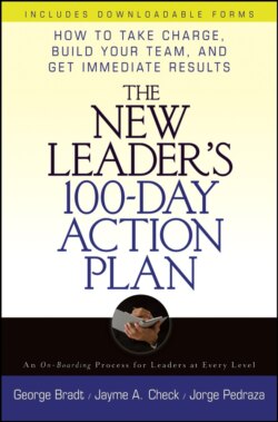 The New Leader's 100-Day Action Plan. How to Take Charge, Build Your Team, and Get Immediate Results
