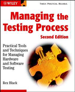 Managing the Testing Process. Practical Tools and Techniques for Managing Hardware and Software Testing