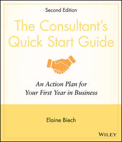 The Consultant's Quick Start Guide. An Action Planfor Your First Year in Business