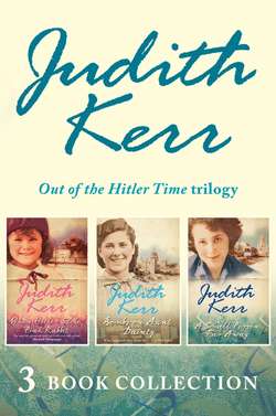 Out of the Hitler Time trilogy: When Hitler Stole Pink Rabbit, Bombs on Aunt Dainty, A Small Person Far Away