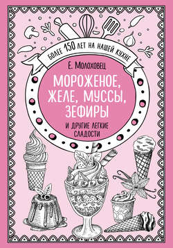 Мороженое, желе, муссы, зефиры и другие легкие сладости