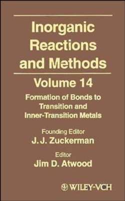 Inorganic Reactions and Methods, The Formation of Bonds to Transition and Inner-Transition Metals