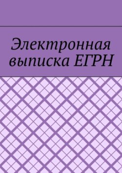 Электронная выписка ЕГРН