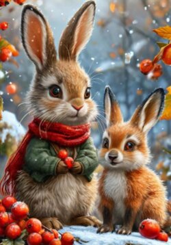 Как зайка Ксеня спасала новый год и не только