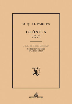Crònica. Volum III