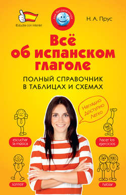 Всё об испанском глаголе. Полный справочник в таблицах и схемах