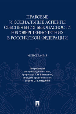 Правовые и социальные аспекты обеспечения безопасности несовершеннолетних в Российской Федерации