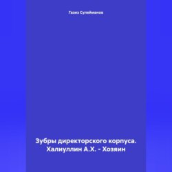 Зубры директорского корпуса. Халиуллин А.Х. – Хозяин