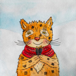 Как рысенок кисточки искал