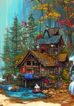 Малыш в лапах Баба-Яги