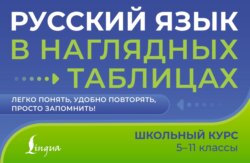 Русский язык в наглядных таблицах. Школьный курс. 5-11 классы