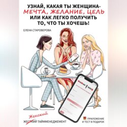Узнай какая ты женщина – Мечта, Желание или Цель, или как легко получить то, что ты хочешь. Книга-практикум