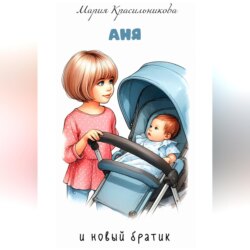 Аня и новый братик