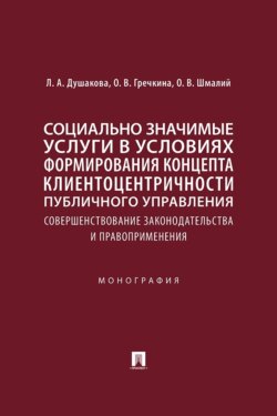 Социально значимые услуги в условиях формирования концепта клиентоцентричности публичного управления