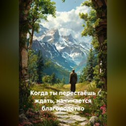 Когда ты перестаёшь ждать, начинается благородство