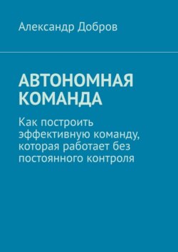 Автономная команда. Как построить эффективную команду, которая работает без постоянного контроля
