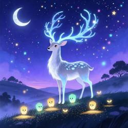Лунный Олень и Песни Звезд