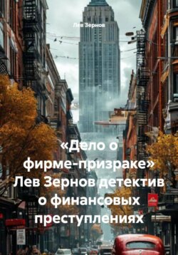 «Дело о фирме-призраке» Лев Зернов детектив о финансовых преступлениях