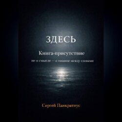 ЗДЕСЬ. Книга-Присутствие. Не о смысле – о тишине между словами