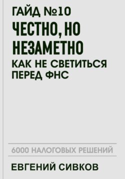 Гайд №10: Честно, но незаметно: как не светиться перед ФНС