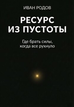 Ресурс из пустоты: Где брать силы, когда все рухнуло