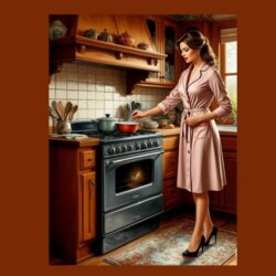 Сказка о красавице и маменькиных сынках.