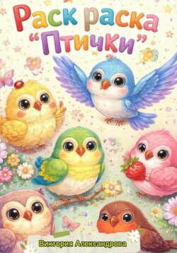 Раскраска для малышей %22Птички%22