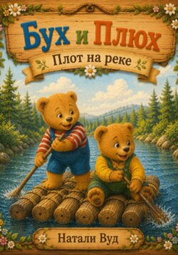 Бух и Плюх. Плот на реке