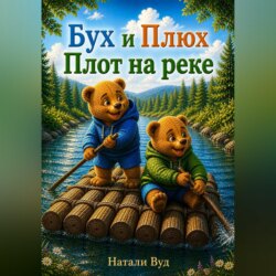 Бух и Плюх. Плот на реке