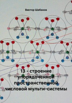 13 - строение упорядоченной пространственной числовой мульти-системы