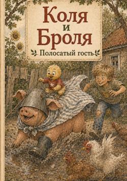 Коля и Броля. Полосатый гость.