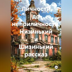 Личности до неприличности. Низинький и Шизинький рассказ